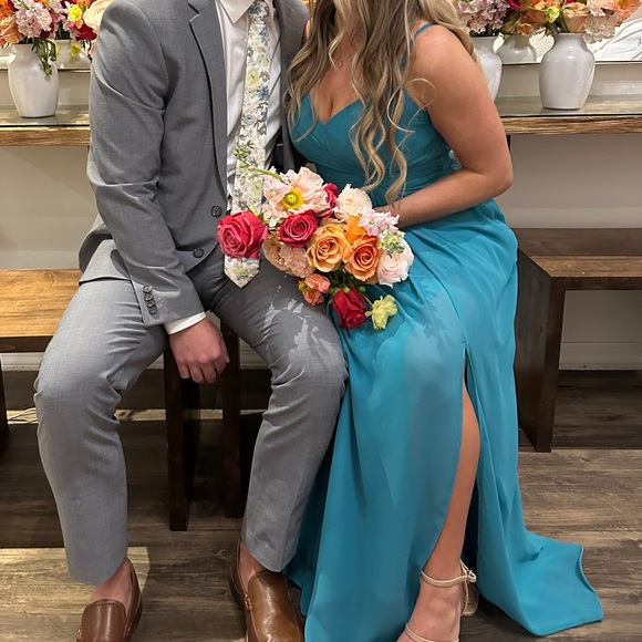 Azazie Aubrielle Bridesmaid Dress - Picture 3 of 4